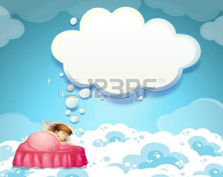 53963463-ni-a-durmiendo-en-la-cama-con-nubes-de-fondo-ilustraci-n